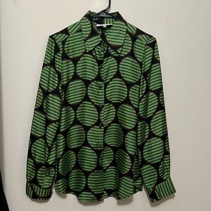 Skirtin Around New Canaan silk blouse size 6